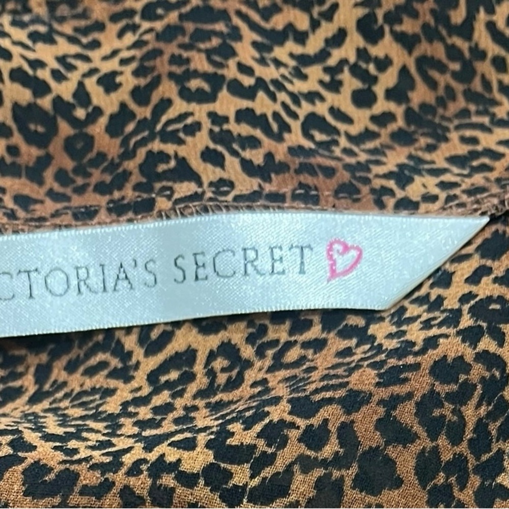 Victoria's Secret Leopard Print Chemise with Pink Accents - Picture 6 of 7